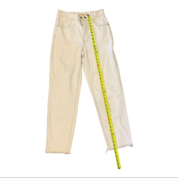 Madewell Y2K stone washed light blue frayed distressed women’s jeans size 27 new - Picture 3 of 8